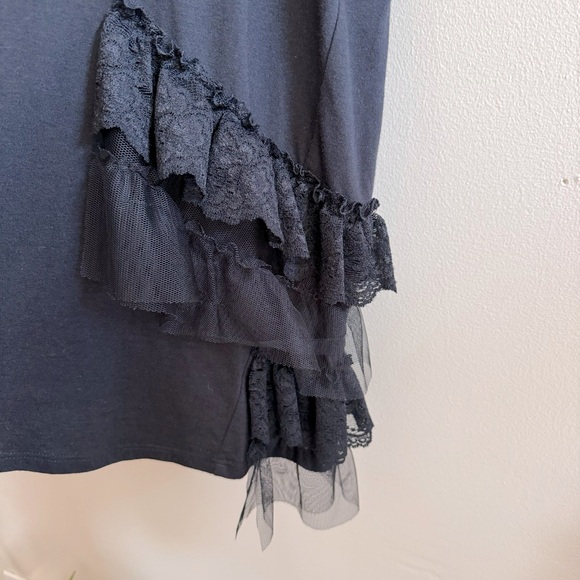 Vintage Betsey Johnson Oversized Ruffle Tank - Picture 5 of 8